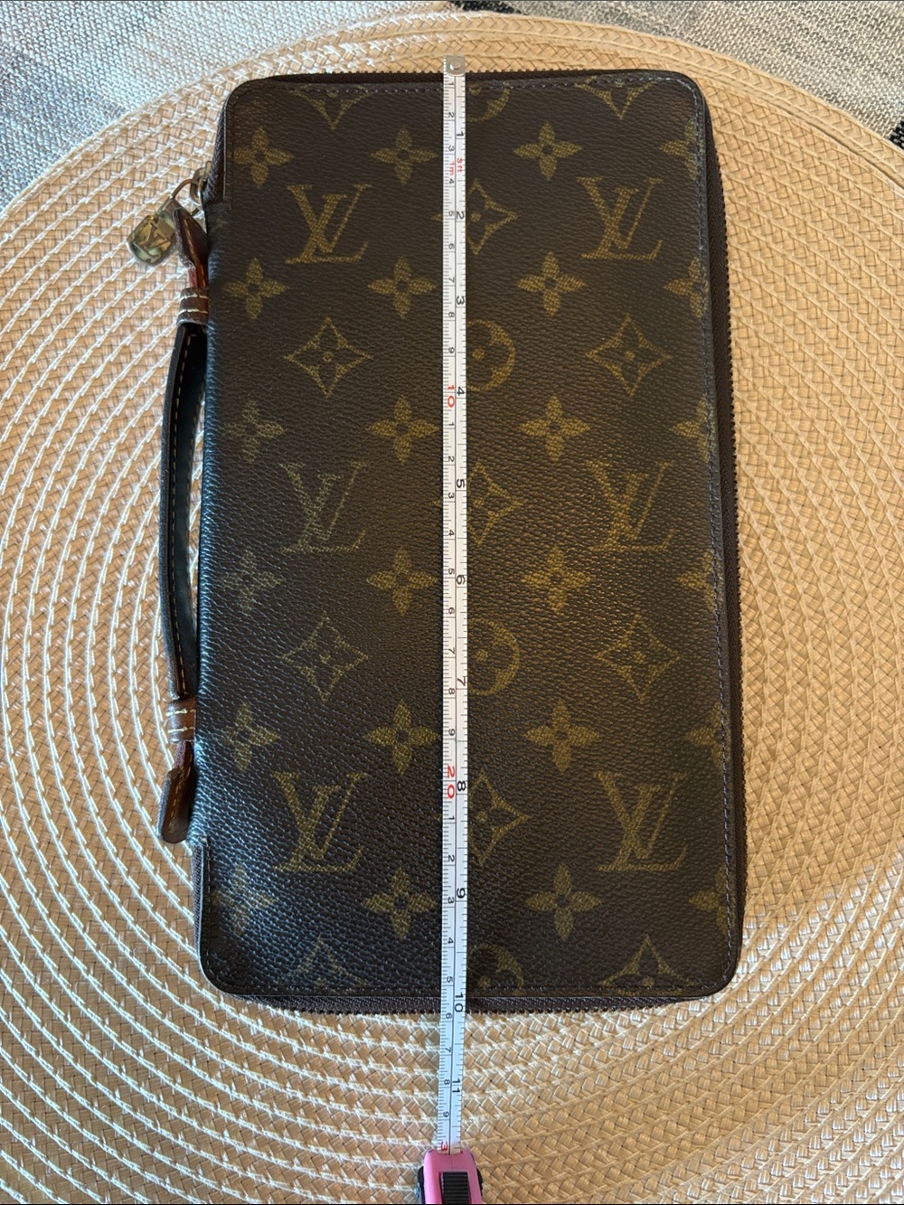 Louis Vuitton Monogram Canvas Zip-Around Travel Agenda - Picture 12 of 15